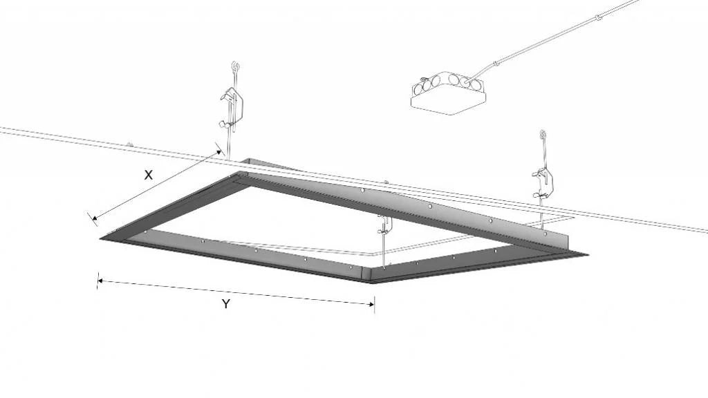 Aluminum mounting frame for Ecosun