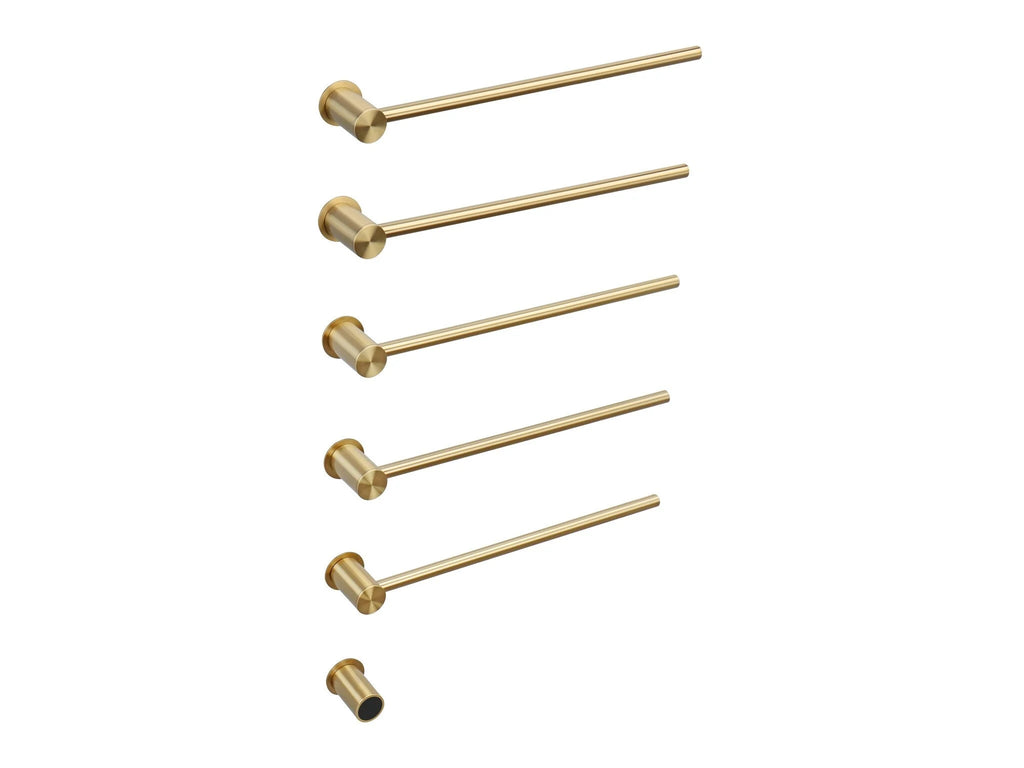 Electric Towel Radiator with Thermostat – Gold