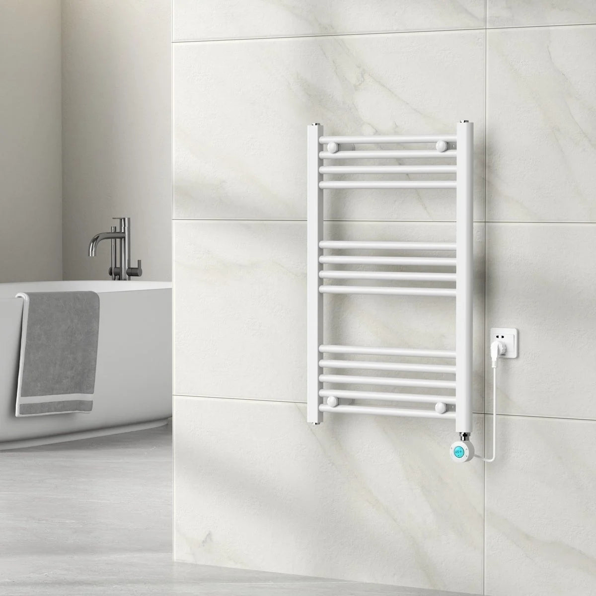 Electric Towel Radiator with Digital Thermostat - 300 W
