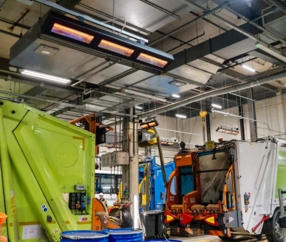 PRO Infrared Heater – 6000W – Warehouse Heating