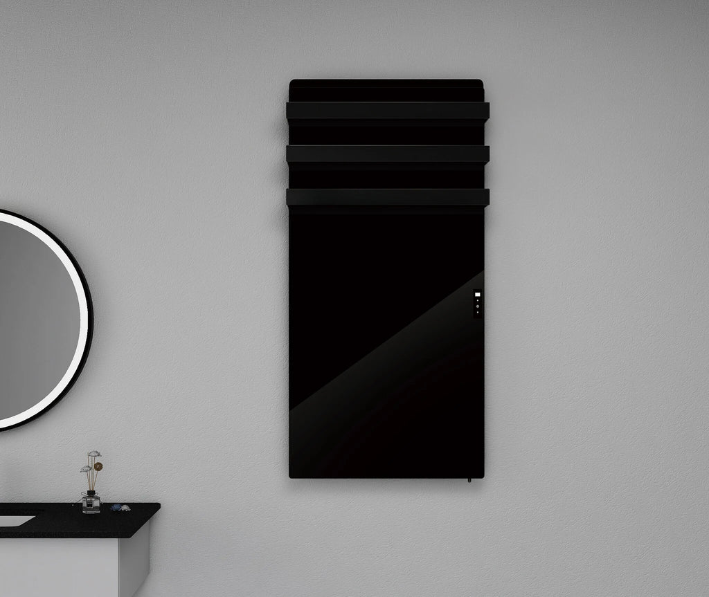 Hybrid Infrared Towel Warmer – Black – 1200 W