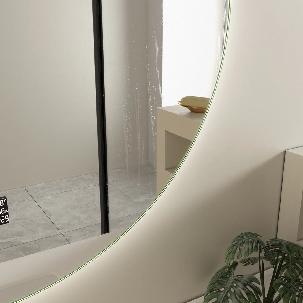 Smart Spiegel 80cm - Frameloos, LED Verlichting, Anti-Condens & Wifi