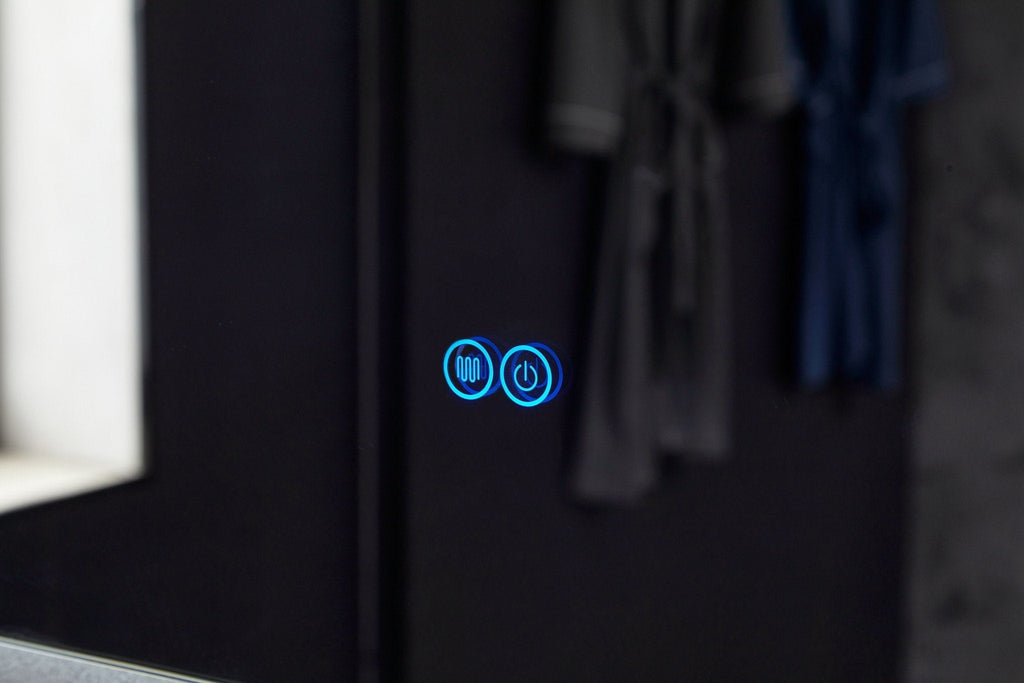 Frameless Bathroom Mirror with LED, Anti-fog 60x60 cm