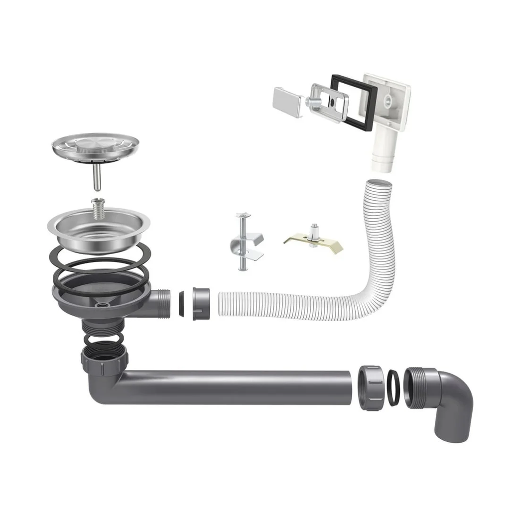 Black Metal Sink 45 x 40 - Kitchen Sink - Kitchen Sinks - Kitchen Wash Basin - without Tap Hole Stainless Steel