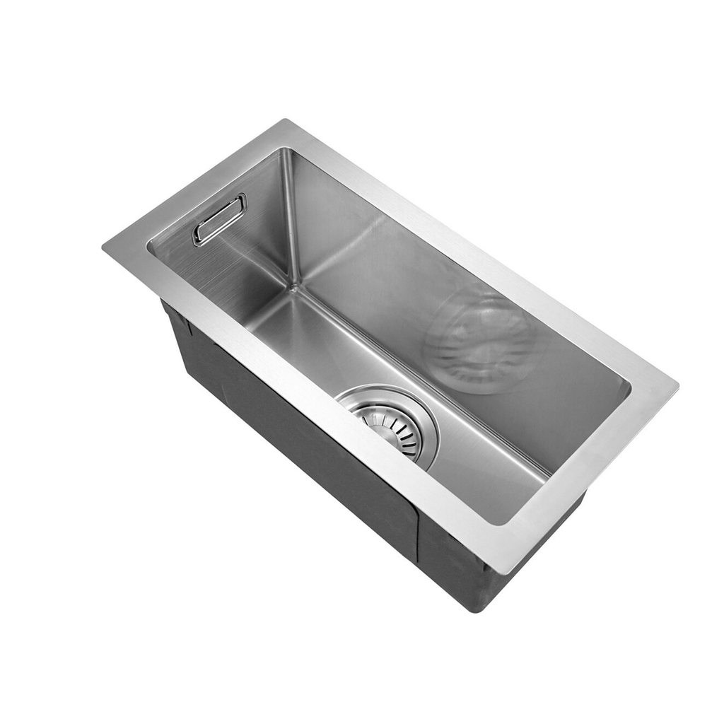 Stainless steel sink 22 x 44 - Kitchen sink - Kitchen sinks - Kitchen washbasin - without tap hole Stainless steel