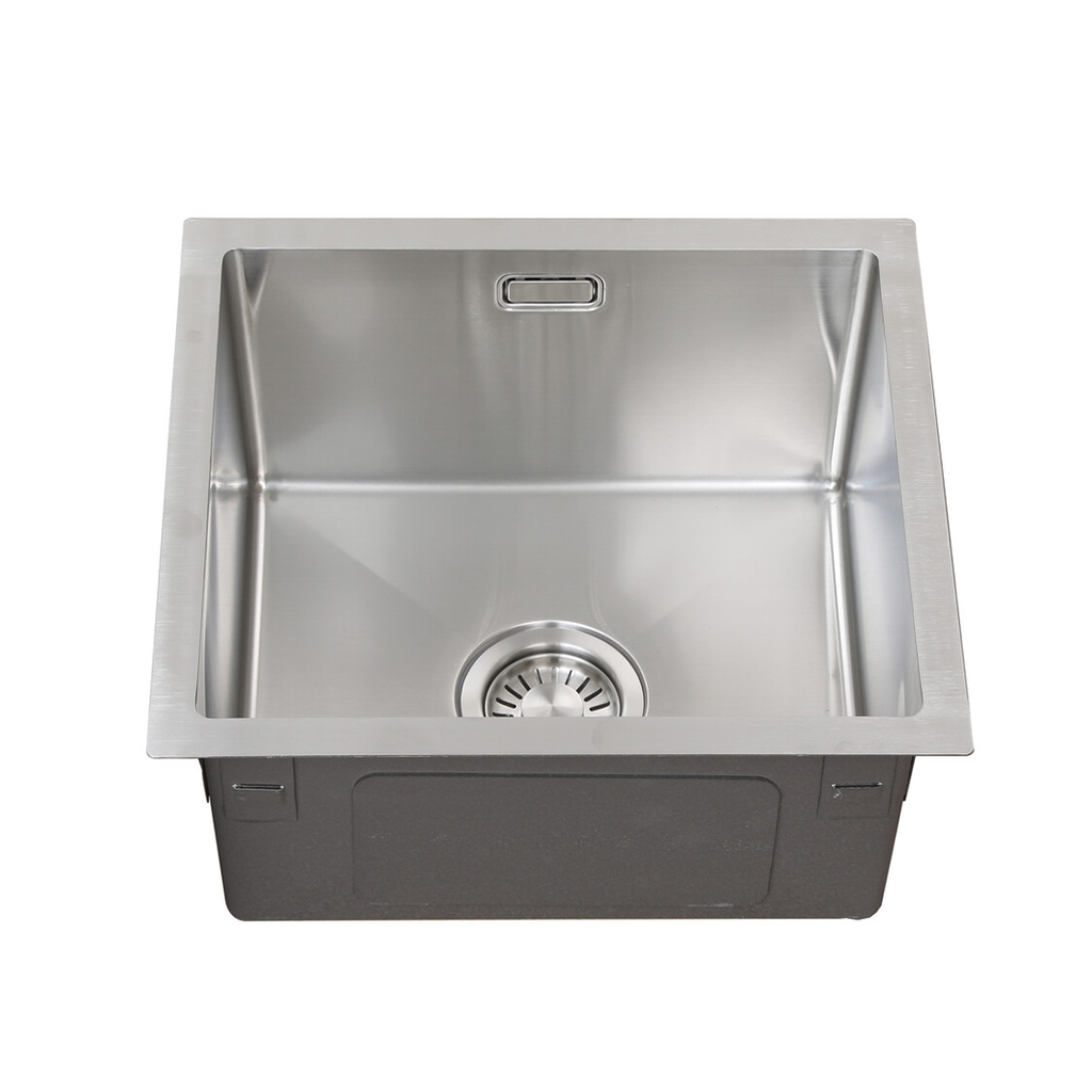 Stainless steel sink 34 x 40 - Kitchen sink - Kitchen sinks - Kitchen washbasin - without tap hole