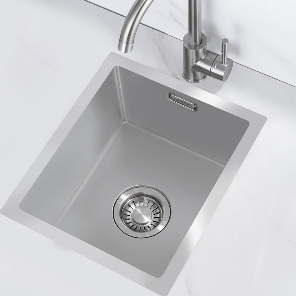 Stainless steel sink 34 x 40 - Kitchen sink - Kitchen sinks - Kitchen washbasin - without tap hole