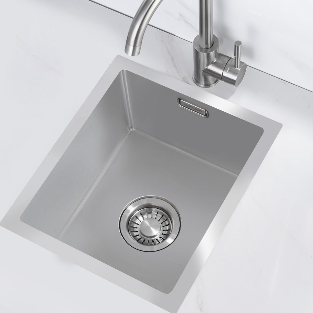 Stainless steel sink 34 x 40 - Kitchen sink - Kitchen sinks - Kitchen washbasin - without tap hole