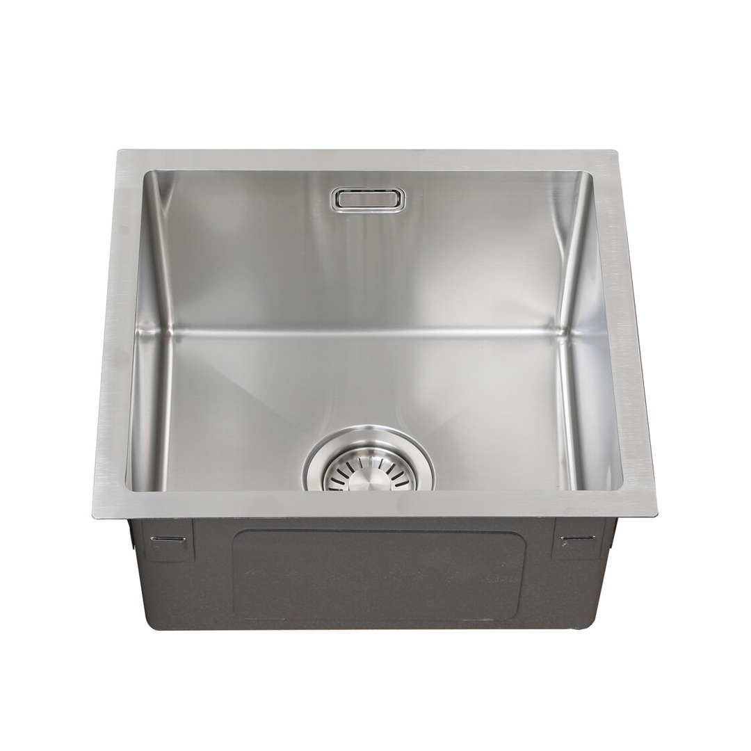 Stainless steel sink 45 x 40 - Kitchen sink - Kitchen sinks - Kitchen washbasin - without tap hole