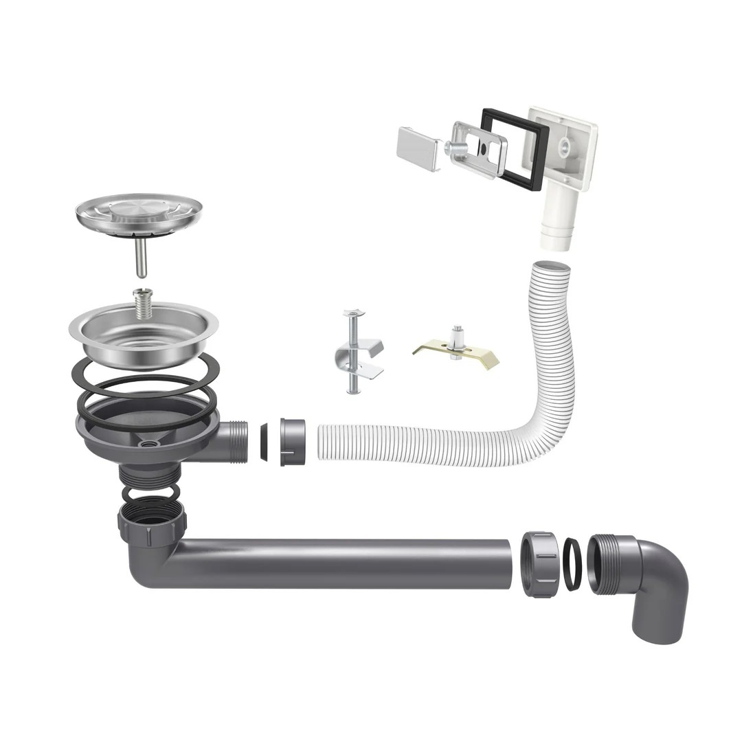 Black Metal Sink 50 x 40 - Kitchen Sink - Kitchen Sinks - Kitchen Wash Basin - without Tap Hole Stainless Steel