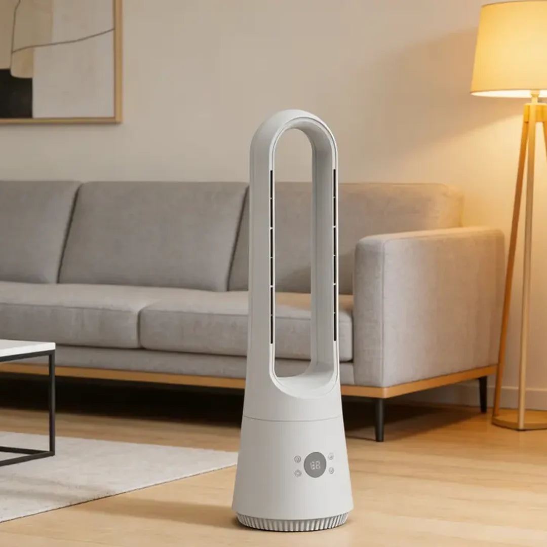 Design Ventilator met Afstandsbediening, Timer & Aromafunctie