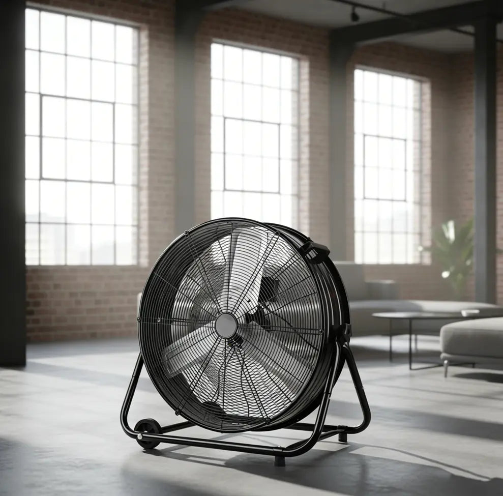 Industriële Verrijdbare Ventilator 360W – 90 cm