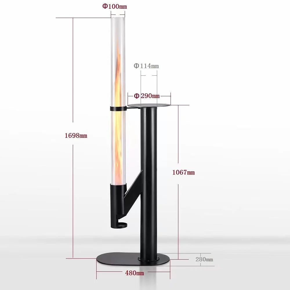 HeatRocket Pellethaard – Rookvrij, Krachtig & Industrieel Design